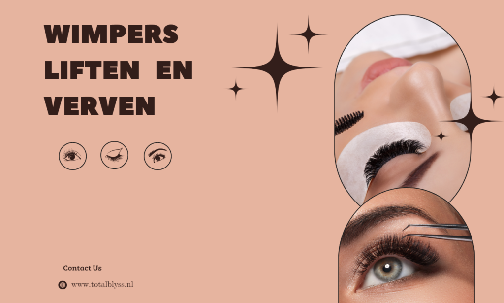 Wimpers liften en verven