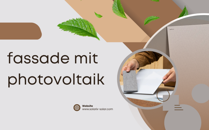 Fassade mit Photovoltaik: Wenn die Gebäudehülle aktiv Energie erzeugt